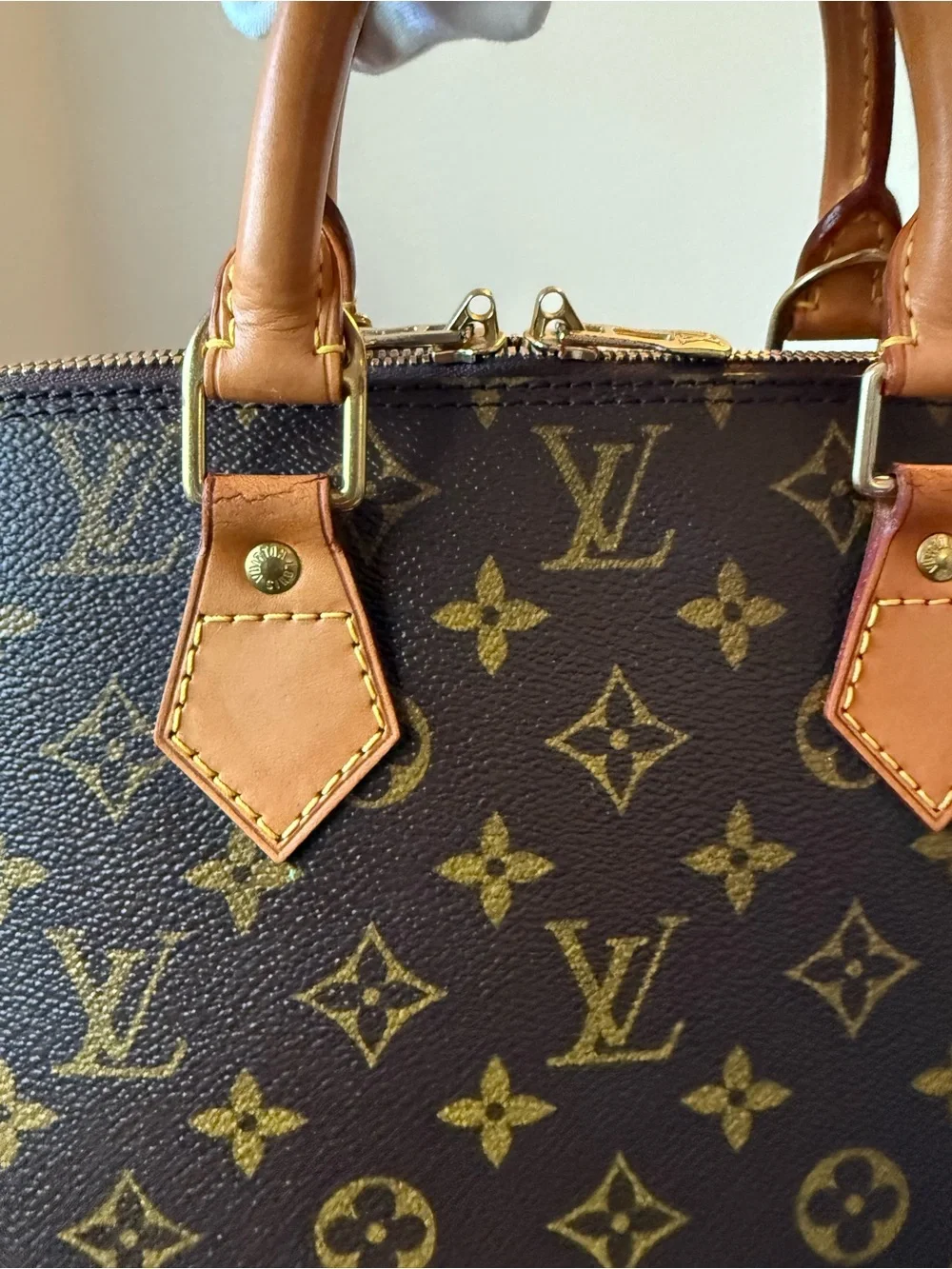 🔥Louis Vuitton Vintage Monogram Satchel Made in France, 1998 with COA🔥